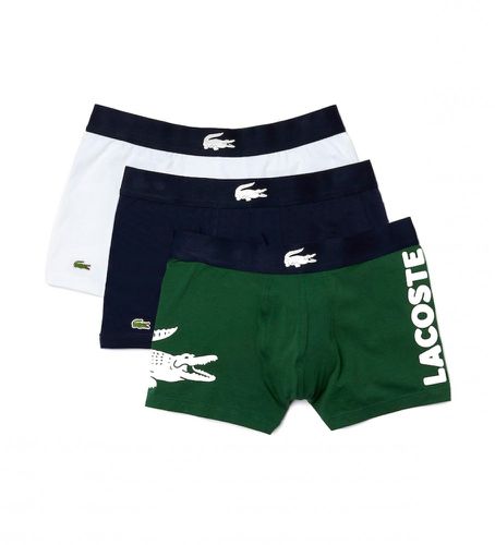 H1803_P52 Lot de 3 boxers 5H1803 , , blanc (S), Casuel, Coton, Élasthanne - Lacoste - Modalova