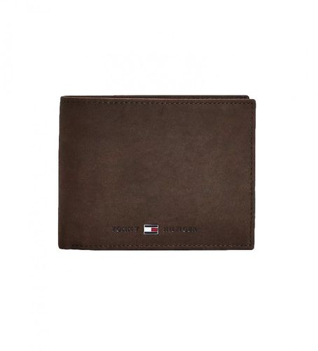 AM0AM00659 Portefeuille en cuir Johnson CC Coin Pocket marron -13x2x9,5cm (OSFA), Casuel - Tommy Hilfiger - Modalova