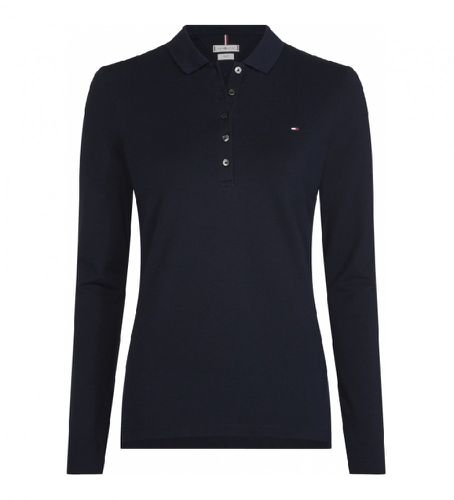 WW0WW24972 Polo à manches longues Heritage Slim (XL), Casuel, Coton, Manche longue, Le coton biologique - Tommy Hilfiger - Modalova