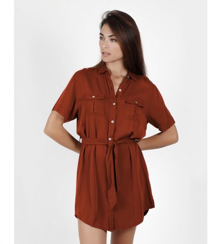 Robe à manches courtes Dubarry (M), Marron, Casuel, Viscose, Manche courte - Admas - Modalova