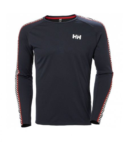 Til mænd. 49412 Lifa Active Stripe Crew navy T-shirt (S), Sport, Udendørs, Lange ærmer, Blå - Helly Hansen - Modalova