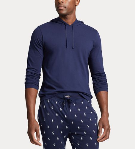 Til mænd. 714844760001 Homewear T-shirt med hætte 71484476000001 navy (S), Afslappet, Bomuld, Blå - Polo Ralph Lauren - Modalova