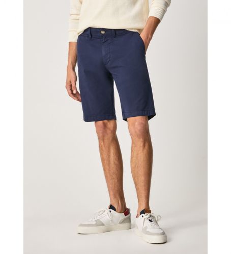 Til mænd. PM800938C75 Mc Queen Navy Shorts (29), Casual, Bomuld, Bæredygtig - Pepe Jeans - Modalova