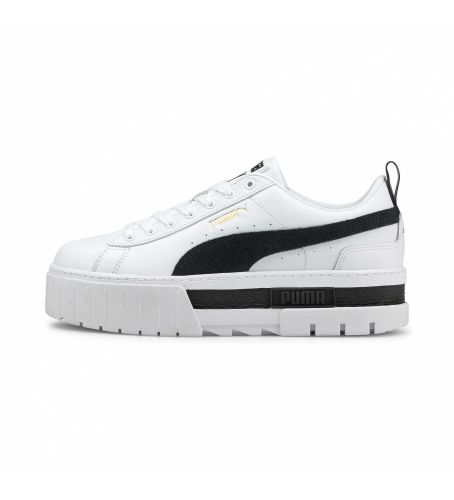 Til kvinder. 38198301 Træningssko Mayze Lth (40), Fast, Blonder, Casual, Sport, Multisport - Puma - Modalova
