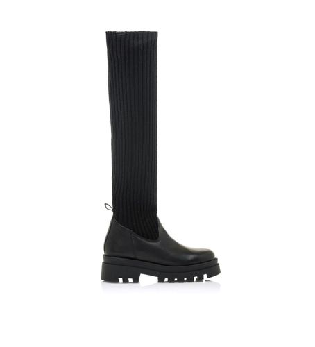 Til kvinder. 52730 Casual Kelly Boot Black - Hælhøjde 5.5cm (36), , , 5-8 cm, Lynlås - MTNG - Modalova