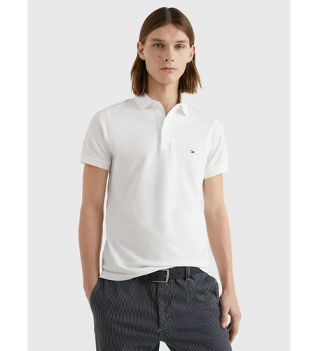 Til mænd. MW0MW17771 Polo 1985 Slim (XS), Casual, Korte ærmer, Økologisk bomuld, Bæredygtig - Tommy Hilfiger - Modalova