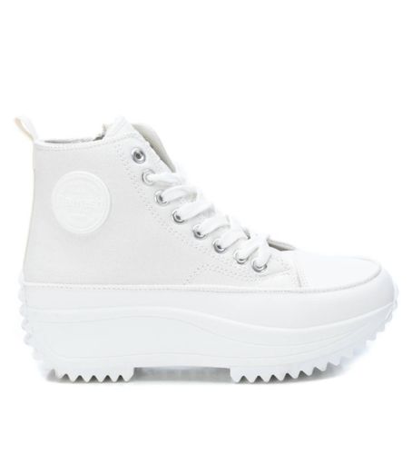 Til kvinder. 17084607-BLANCO Træningssko 170846 ishvid -Platformhøjde 5 cm (40), Stof, 3-5 cm, Lynlås, Casual - Refresh - Modalova