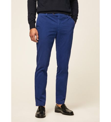 Til mænd. HM212405 Core Kensington Fit Slim bukser (38/32), Casual, Bomuld - Hackett London - Modalova