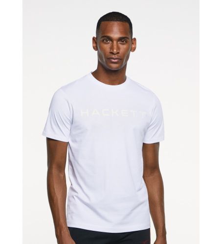 Til mænd. HM500713 Basic T-shirt (M), Casual, Korte ærmer, Økologisk bomuld, Bæredygtig - Hackett London - Modalova