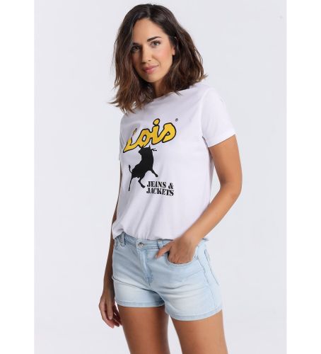 Til kvinder. 211062340 Shorts 133144 (34), Casual, Bomuld, Denim - Lois Jeans - Modalova