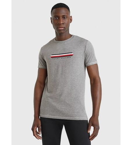 Til mænd. UM0UM02348 Seacell T-shirt (L), Casual, Modal, Korte ærmer, Bæredygtig - Tommy Hilfiger - Modalova