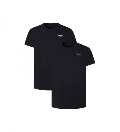 Til mænd. PMU10976 Pakke med 2 basic t-shirts (S), Casual, Bomuld, Korte ærmer - Pepe Jeans - Modalova