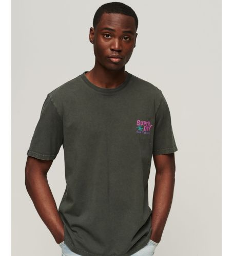 Til mænd. M1011581A Vintage Tribal Surf T-shirt gr (L), Casual, , Bomuld, Korte ærmer - Superdry - Modalova