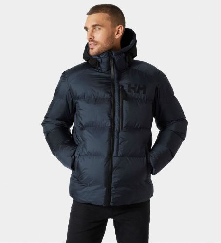 Til mænd. 53171 Aktiv vinterparka navy (XL), Casual, Polyester, Lange ærmer - Helly Hansen - Modalova