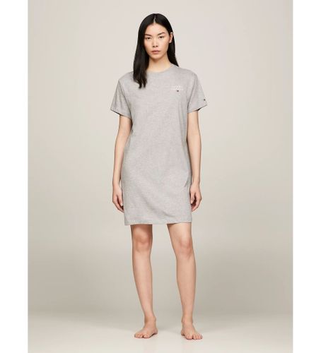 Til kvinder. UW0UW04526 halværmet natkjole (XS), Afslappet, Bomuld, Korte ærmer - Tommy Hilfiger - Modalova