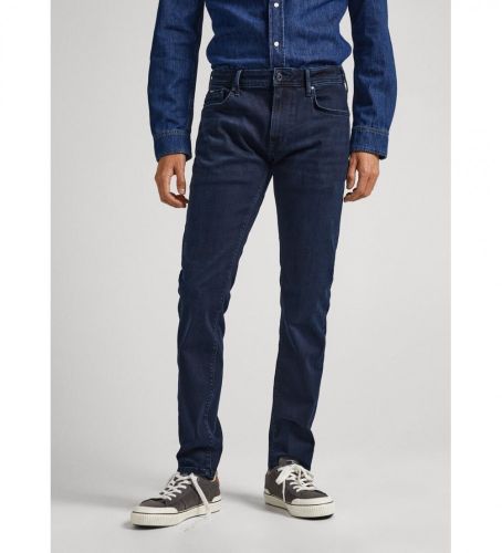 Til mænd. PM206326WN8 Jean Stanley marine (29/34), Casual, Bomuld, Denim, Bæredygtig - Pepe Jeans - Modalova