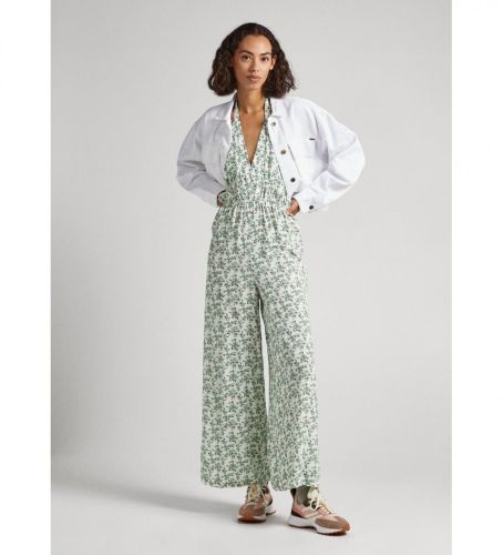 Til kvinder. PL230463 Fiola overall (S), Casual, Viscose, Blomstret, Uden ærmer/stropper - Pepe Jeans - Modalova