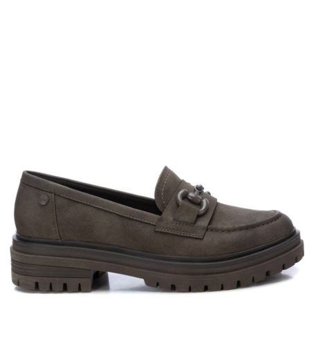 Til kvinder. 17142202-KAKI Mokkasiner 171422 khaki (37), Fast, 3-5 cm, Ingen, Casual, Grøn, Kunstlæder, Klassisk - Refresh - Modalova