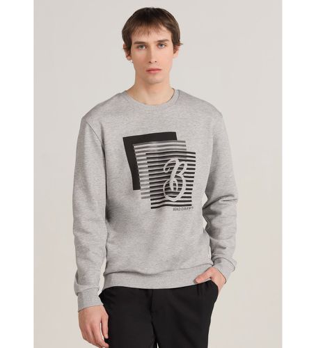 Til mænd. 860225276 Grafisk sweatshirt med rund hals (S), Casual, Bomuld, Lange ærmer - Bendorff - Modalova