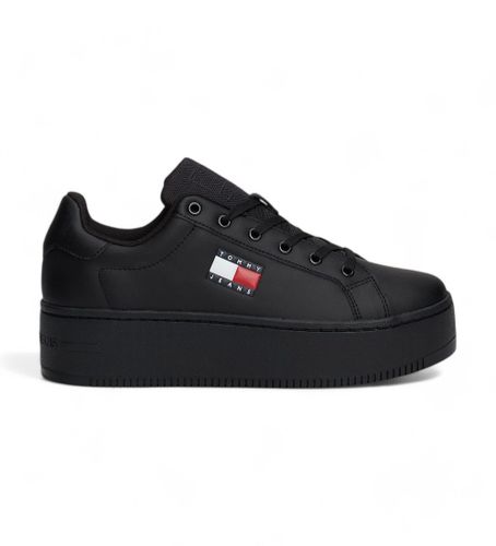 Til kvinder. EN0EN02518 Sorte plateausko i (40), 5-8 cm, Blonder, Casual - Tommy Jeans - Modalova