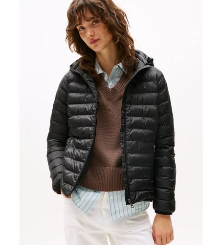 Til kvinder. WW0WW42046 Global Jacket (XS), Casual, Lange ærmer, Genanvendt polister, Bæredygtig - Tommy Hilfiger - Modalova