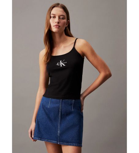 Til kvinder. J20J223105 Top med stropper Tank (L), Casual, Bomuld, Uden ærmer/stropper - Calvin Klein Jeans - Modalova