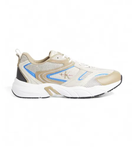 Til mænd. YM0YM00589 Retro Tennis sko i (40), Fast, Blonder, Casual - Calvin Klein Jeans - Modalova