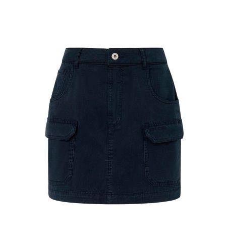 Til kvinder. PL901102 Tara nederdel navy (XS), Casual, Bomuld - Pepe Jeans - Modalova