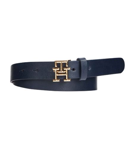 Til kvinder. AW0AW15182 logo-bælte (75cm), Blå, Casual - Tommy Hilfiger - Modalova