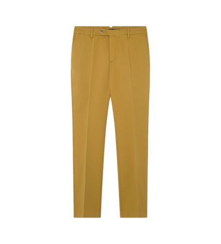 Til mænd. HM212487 Kensington Slim Chino Trousers (32/32), Casual, Party, Bomuld, Klassisk, Sennepsgul - Hackett London - Modalova
