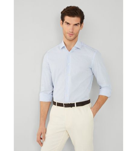 Til mænd. HM309825 Fine Pop stribet skjorte (L), Casual, Bomuld, Klassisk, Lange ærmer - Hackett London - Modalova