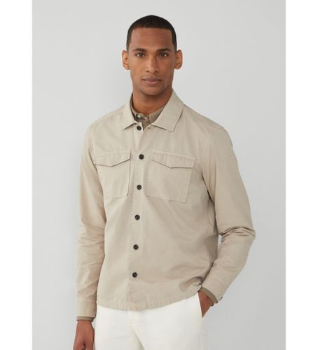 Til mænd. HM309830 Dye Hb overshirt (XS), Casual, Bomuld, Klassisk, Lange ærmer - Hackett London - Modalova