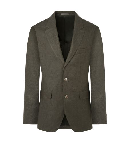 Til mænd. HM443317 Americana hør Delave (40/32), Casual, Linned, Klassisk - Hackett London - Modalova