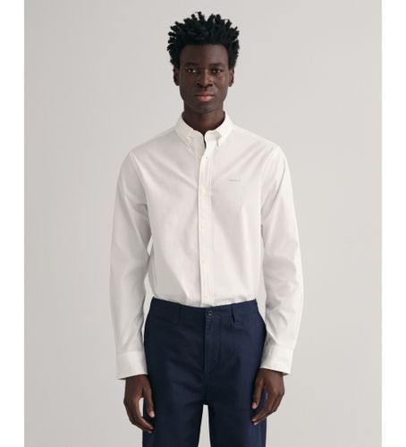 Til mænd. 3000300 Pinpoint Oxford Regular Fit skjorte (S), Casual, Bomuld, Lange ærmer - Gant - Modalova