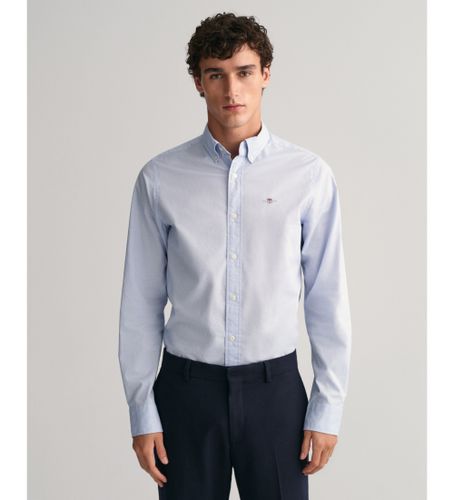 Til mænd. 3000300 Pinpoint Regular Fit Oxford-skjorte (S), Casual, Party, Bomuld, Klassisk, Lange ærmer, Bæredygtig - Gant - Modalova