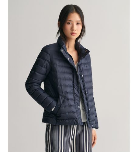 Til kvinder. 4700281 Letvægtsdunjakke navy (XS), Casual, Lange ærmer, Genanvendt polister, Bæredygtig - Gant - Modalova