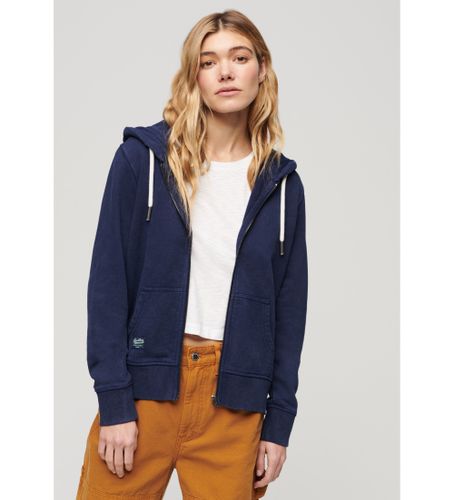Til kvinder. W2012109A Sweatshirt med udsmykninger Archive navy (S), Casual, Bomuld, Lange ærmer - Superdry - Modalova