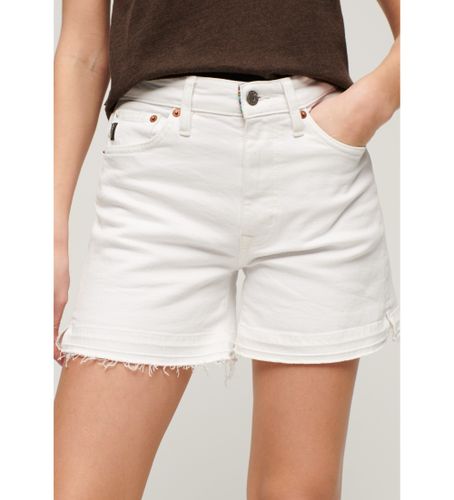 Til kvinder. W7110398A cropped shorts i mellemhøjde (26), Casual, Bomuld - Superdry - Modalova