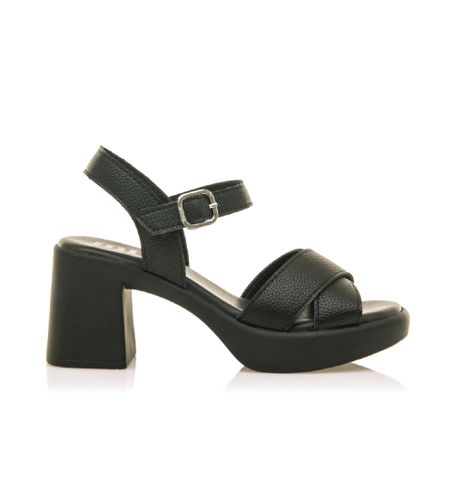 Til kvinder. 59550 Eliana lædersandaler -Hælhøjde 6 cm (36), 5-8 cm, Spænder, Casual - MTNG - Modalova