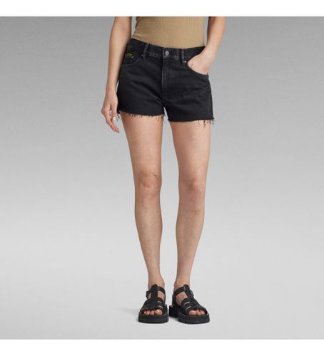 Til kvinder. D24376-D291-A814 Kort True Raw Edge (23), Casual, Denim, Økologisk bomuld, Bæredygtig - G-Star - Modalova
