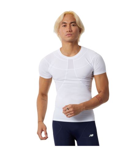 Til mænd. MT231755 Kortærmet kompressions-T-shirt (S), Sport, Multisport, Polyester, Korte ærmer - New Balance - Modalova