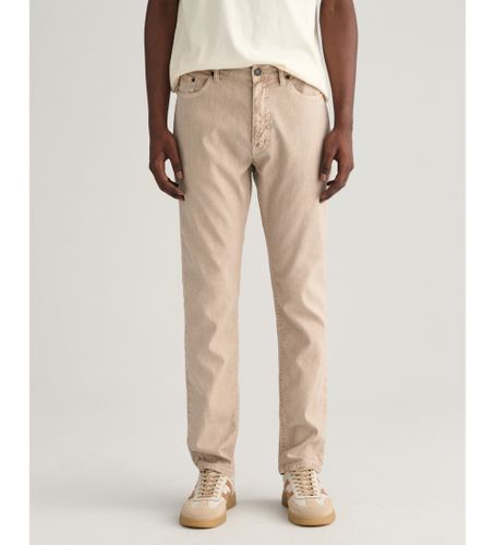 Til mænd. 1000305 slim fit-jeans i bomuld og hør (30/34), Casual - Gant - Modalova