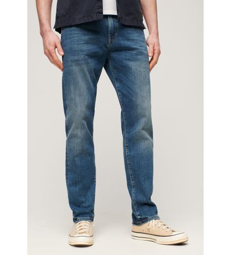 Til mænd. M7010887A Vintage straight fit slim fit jeans (28/32), Casual, Bomuld, Denim, Økologisk bomuld, Bæredygtig - Superdry - Modalova