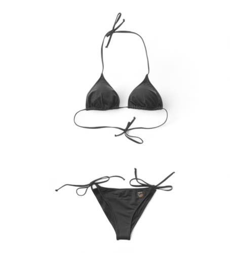 Til kvinder. 24SBLDN03538 Bikini Ensfarvet (M), Badetøj, Nylon - Blauer - Modalova