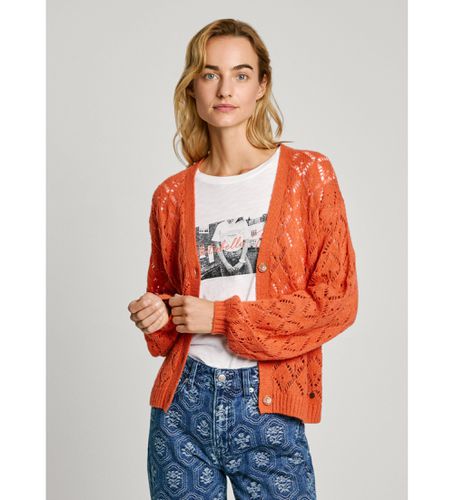 Til kvinder. PL702218 Hailey Cardigan (S), Casual, Nylon, Lange ærmer - Pepe Jeans - Modalova