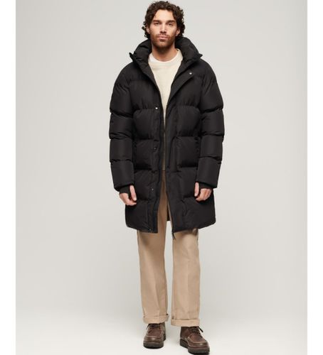 Til mænd. M5011917A Quiltet sportsjakke med hætte, (L), Casual, Genanvendt polister - Superdry - Modalova