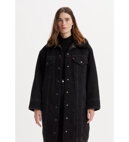 Til kvinder. A8753-0012 Longline vatteret jakke (L), Casual, Bomuld - Levi's - Modalova