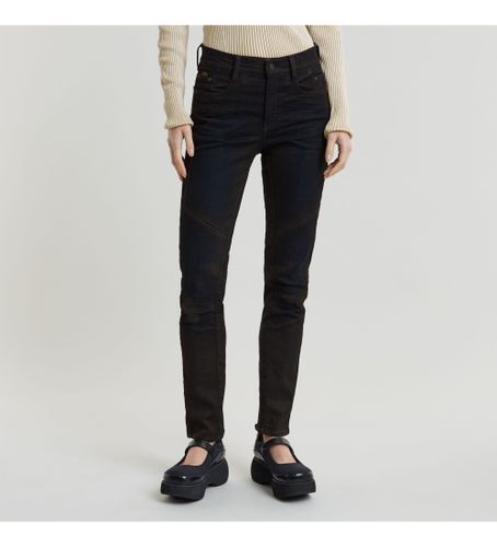 Til kvinder. D25285-8968-G807 Ace 2.0 Biker Slim Straight Jeans (24/30), Casual, Denim, Økologisk bomuld, Bæredygtig - G-Star - Modalova