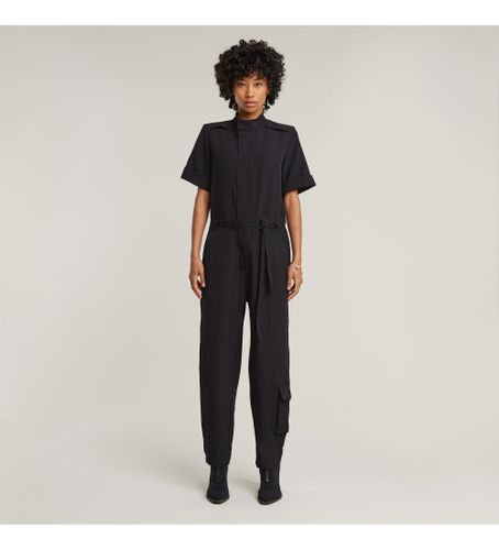 Til kvinder. D19661-9285-6484 Kortærmet jumpsuit til arbejdstøj, (XXS), Casual, Polyester, Korte ærmer - G-Star - Modalova