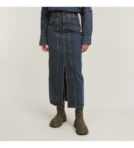 Til kvinder. D25289-D762-G852 Lang nederdel Viktoria Moto (24), Casual, Bomuld, Denim, Bæredygtig - G-Star - Modalova